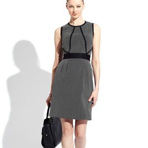 Tahari Arthur s Levine Houndstooth Dress